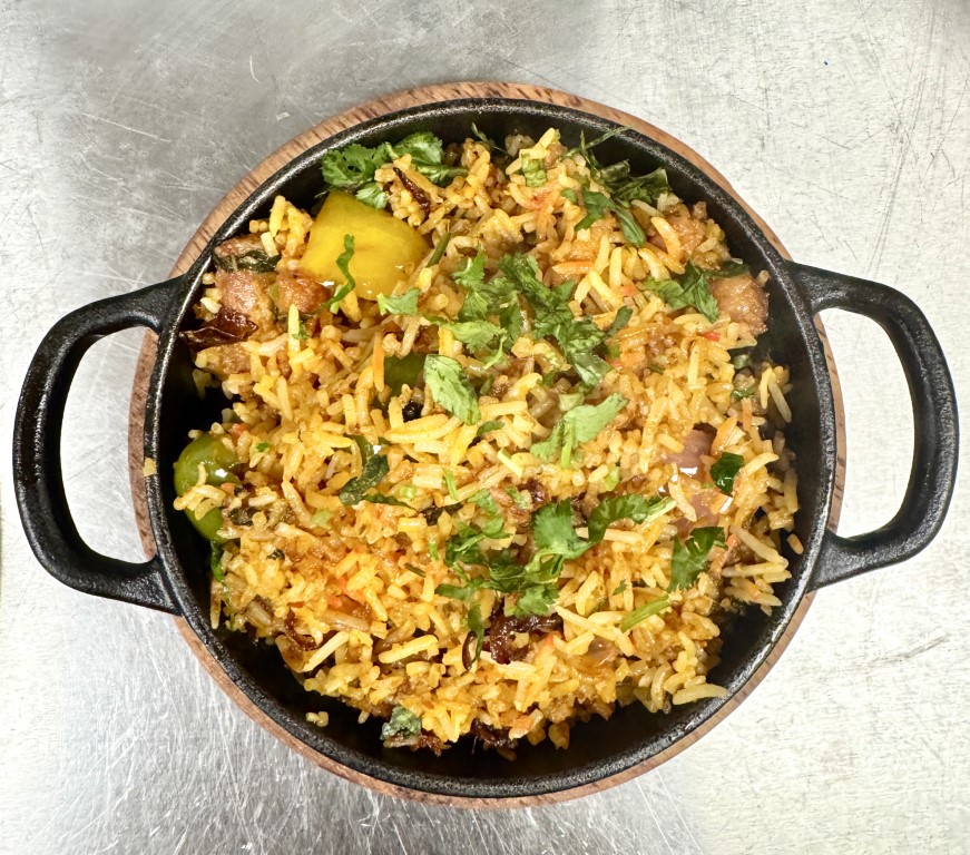 Chili Chicken Briyani